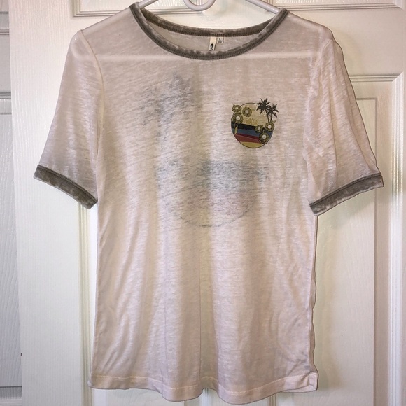 💙Rip Curl burn out tee size large - Picture 1 of 6